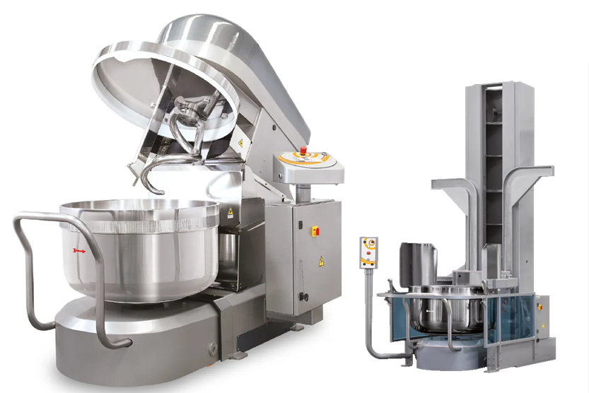 Removable bowl spiral mixers 2